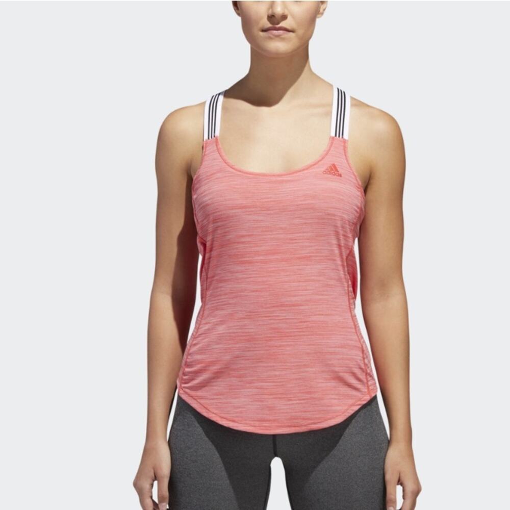 Adidas Women's Real Coral Crossback Tank Top Size M